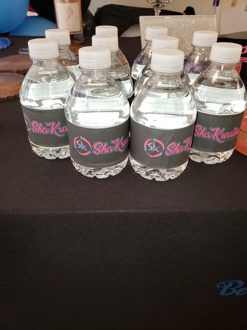 Water Bottle Labels